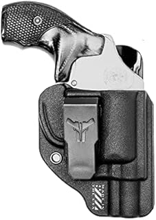 Smith & Wesson J Frame 442 642 637 638 437 IWB Holster - USA Made - Fits S&W Revolver 442 642 637 638 437 - Klipt IWB Holster by Blade-Tech Holsters, Inside Waistband Concealed Carry (Right Hand)