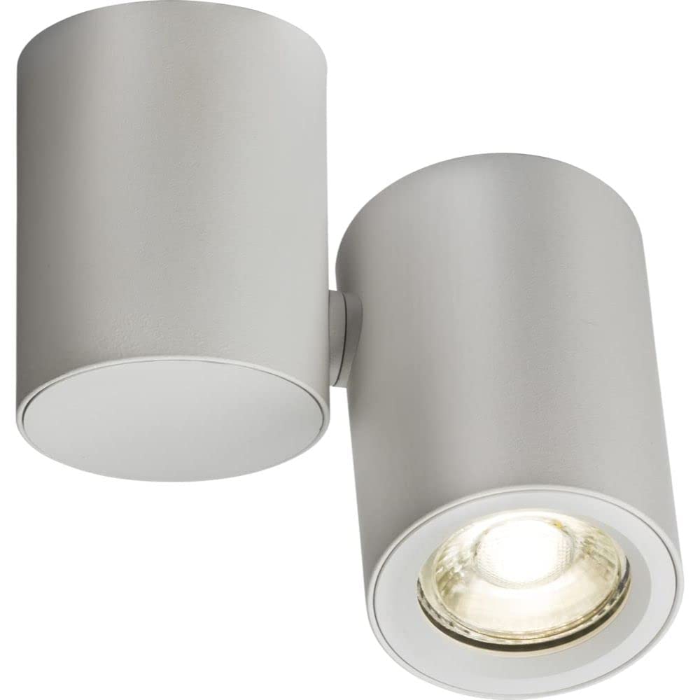 Knightsbridge Dee Single Surface Adjustable White Spotlight
