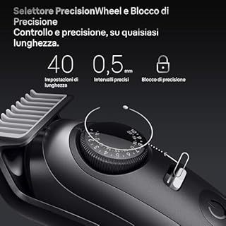 Braun Regolabarba Uomo Series 7, +12 Strumenti Da Barbiere, Rasoio Elettrico Uomo Lama ProBlade Affilata a Vita, Fino A 120 Min Di Autonomia, Selettore Di Precisione Con 40 Lughezze, BT7545, Grigio