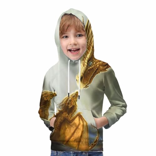 Sweat à capuche bébé Dragon veste légère à manches longues