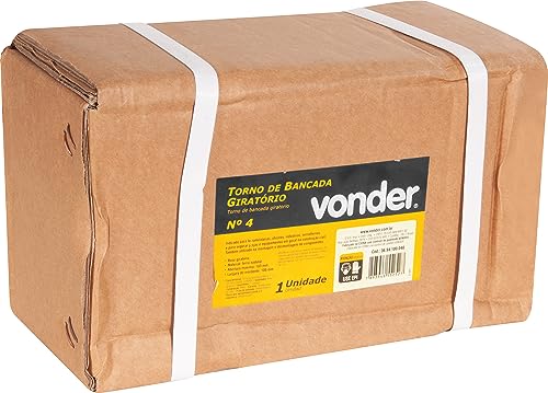 Torno de Bancada Giratório N 4 em Ferro Nodular - Vonder