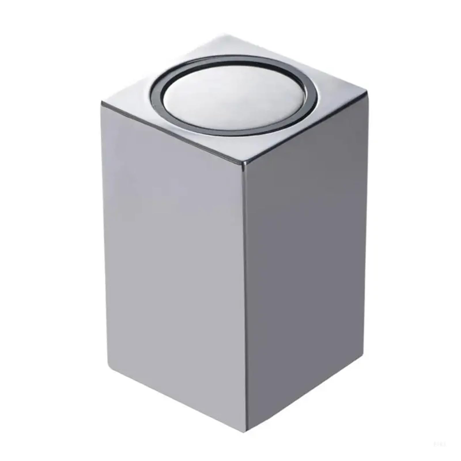 Gwyzax Toothpick Holder Stainless Steel Press Toothpick Holder Dispenser for Home Kitchen Dining