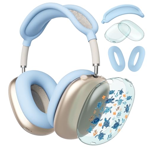 CozyNestCY 킢E~KNAP[X Airpods MaxwbhtHp j[NȃfUC \tg TPU C[JbvJo[ h~ VR C[pbh یP[X u[IJGwbhohJo[ Apple Airpods Ma