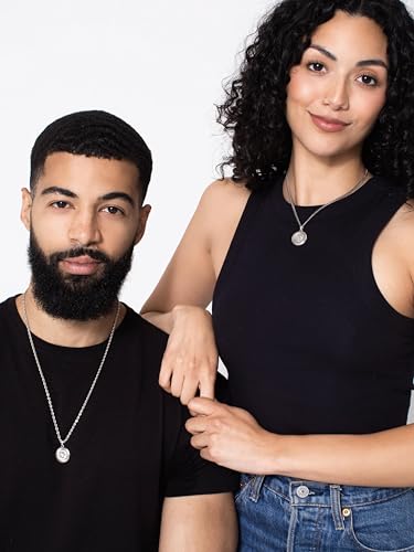 Silver Zodiac Necklace & Pendant - Silver Necklace for Women & Men, Tarnish & Water Resistant, Birthday Gifts for Women & Men4