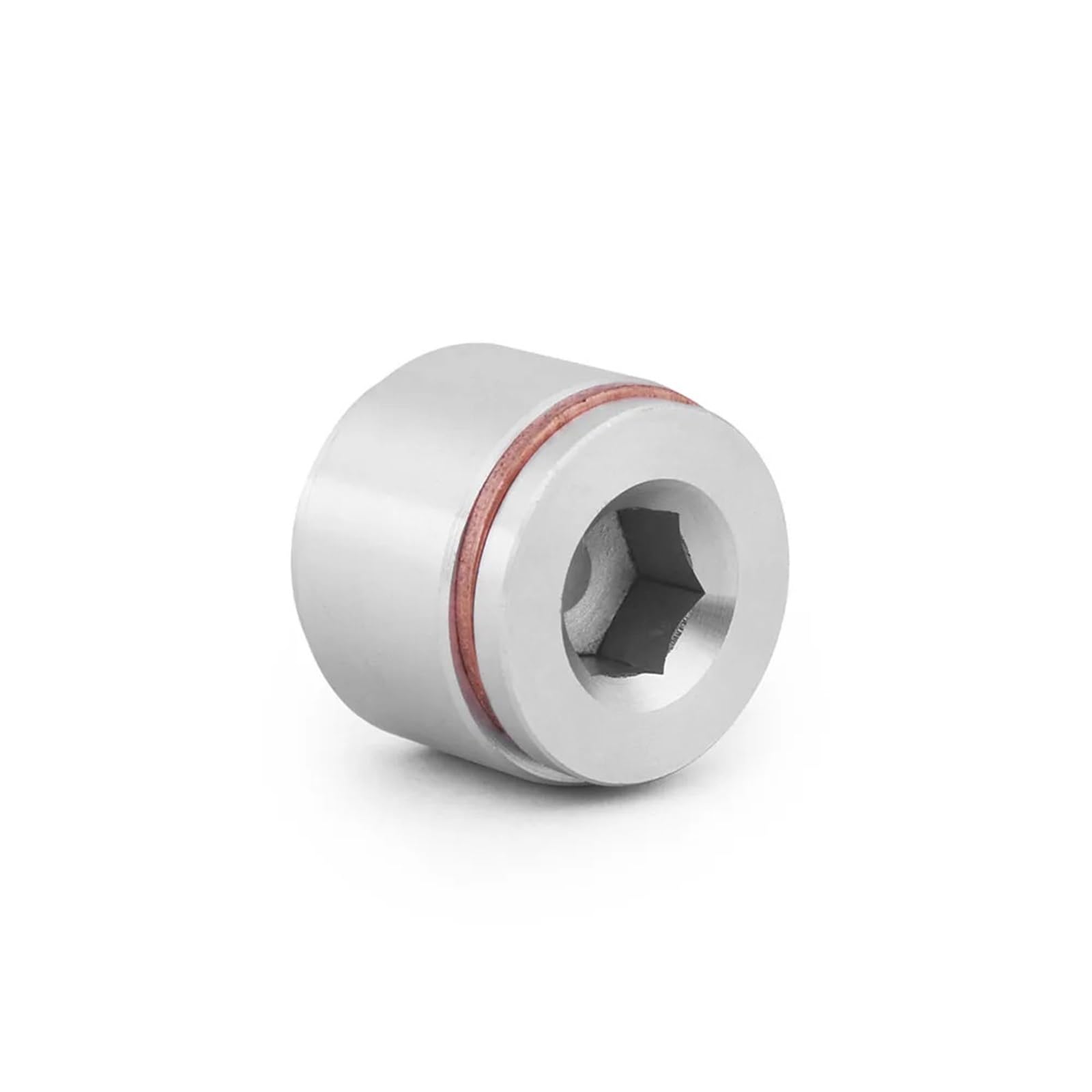 O2-Sensorstopfen, Edelstahl, Sauerstoff-Montagestopfen und Stopfen, Adapter, M18 x 1,5 Gewinde, Auspuff Abgastemperatursensor(Flat Style)