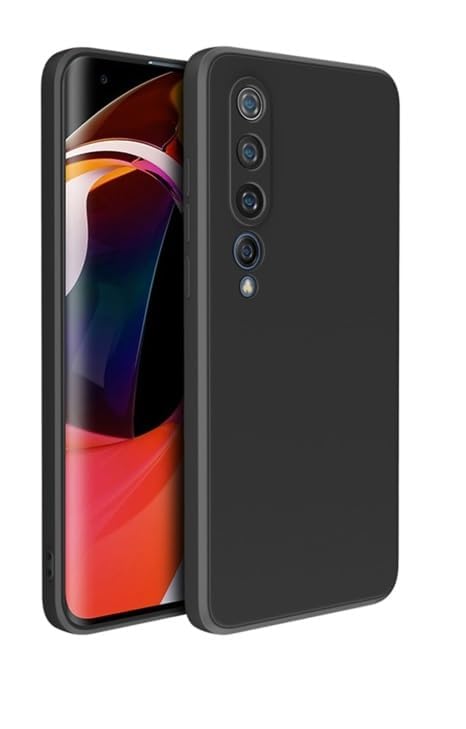 ELICA Rubber Soft Flexible Silicon Back Cover for Xiaomi Mi 10 5G – Candy