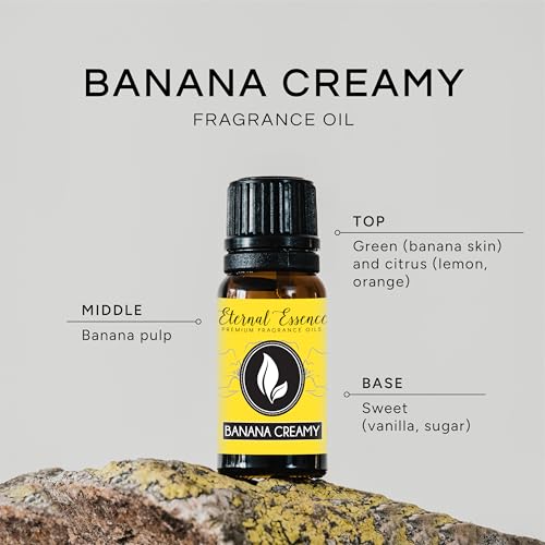 Image of Banana Creamy Premium Grade Fragrance Oil - 10ml - Scented Oil