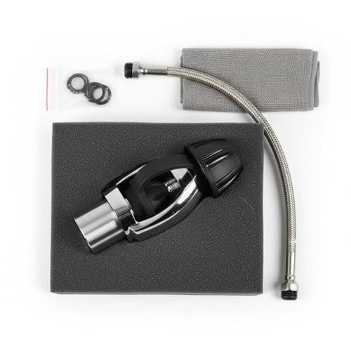 Adaptador de regulador de buceo universal en acero inoxidable para herramientas portátiles 3