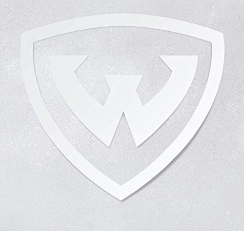 Image of Collegiate NCAA Car Decal Made from Premium Weatherproof Vinyl (Wayne State University Shield)