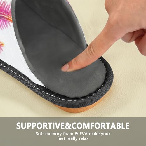 Slippers for Women Colorful Axolotl with Bright Soft Fuzzy Women's Slippers Indoor and Outdoor Shoes4