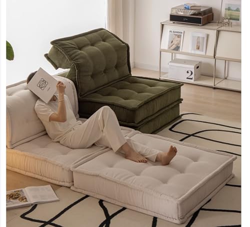 ESRADA Modern Lamb Plush Chair, Plush Soft Padded Single Sofa