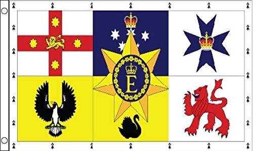 Australia Royal Standard Flag 3ft x 2ft 75d Premium Polyester Suitable For Flagpoles