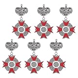 Polyvalence pour chaque garde-robe : accessoirisez avec une broche médaille et des épingles à col pour hommes ou femmes pour rehausser les pulls, les robes ou les costumes avec une sophistication , une broche médaille, une épingle couronne