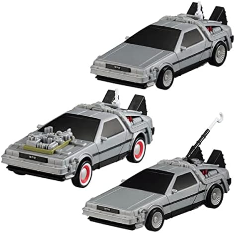 BTTF 3 Figures Exceed Model Back to the Future Part 1, 2 and 3 
