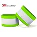 3M Scotchlite Reflective Arm Bands (pair): #1 Recommended Reflective Arm Bands for Running, Cycling, Walking and Hiking - Elastic, Lightweight, Adjustable and High Visibility of up to 1000 feet - 3M Scotchlite is the leader in High Performance Reflective Material