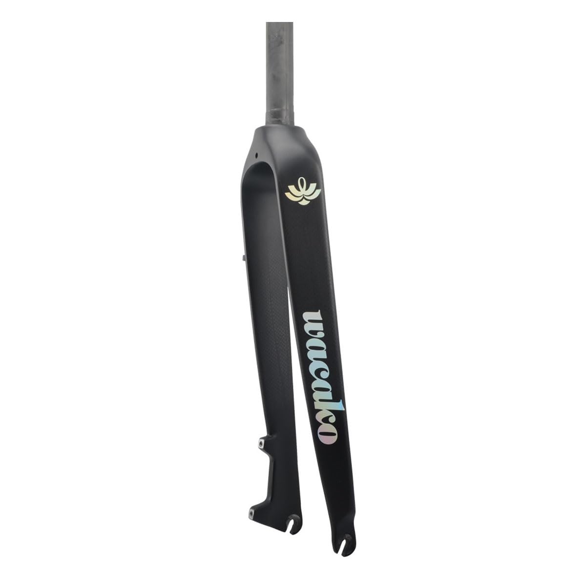 Forcella per Mountain Bike 26in 27.5in 29in 29L in Fibra di Carbonio Rigida, Tubo Dritto da 1-1/8'', Tubo Conico Rigido da 1-1/2'', Freno a Disco Anteriore 9 * 100mm QR (Nero Opaco B