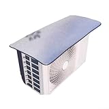 UrbanHui Abdeckung für Klimaanlagen für den Außenbereich mit Luftpolster-Verbundstoff und Aluminiumfolie für Wetterschutz und längere Haltbarkeit der Ausrüstung