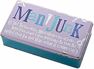 Widdop Bright Side Extra Large Man Junk Storage Tin