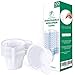 Produktbild Indoor Tactics Urinbecher 100 Stück Urinprobenbecher 45 ml Einweg-Urinprobenbecher aus Kunststoff für Ovulationstest/Schwangerschaftstest/pH-Test