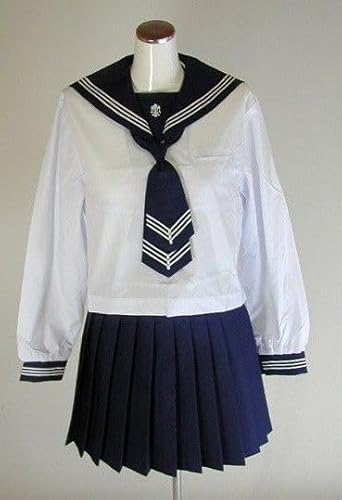 レプリカ 白百合学園女子高等学校 夏セーラー服セット(本格的)200cm超大きいサイズ セーラー服のサムネイル