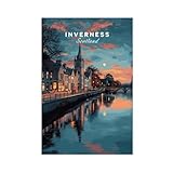 inverness highland backpackers Calidad superior: son imágenes de alta resolución impresas en lienzo, utilizando tinta impermeable y ecológica. La obra de arte es impermeable, resistente a los rayos UV y a la decoloración durante más de 30 años.
