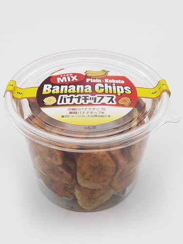 信州物産 ミックスバナナチップス 170gカップ