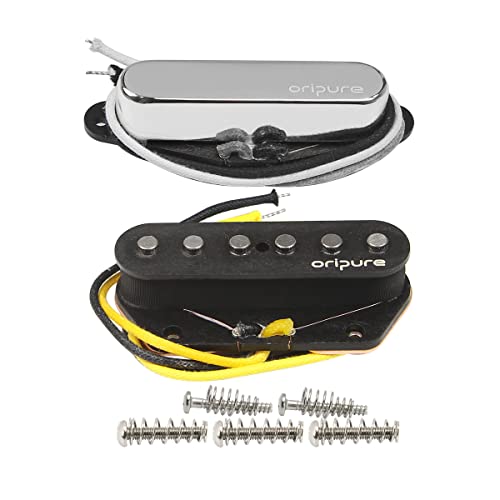 OriPure Alnico 5 Chrome Neck & Black Bridge Pickups