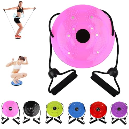 Loovely - Waist Sculptor, With Handles ，Hip Exercise,waist sculptor，waist sculptor women,Waist Sculptor Machine, for Abs Training Legs Buttocks Hip Exercise,Hip Exercise(Pink)