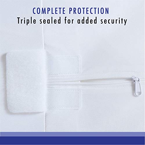 Bed Bug Blocker FRE146XXWHIT03 All-In-One Quiet Water Resistant Zip-Up Mattress Protector To Help Protect Against Irritants thumb #2