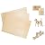 CRAFTIFF Plywood Board Basswood Sheets 1/8 inch, Thin Natural Unfinished Wood for Crafts, Hobby and Model Making – 3mm Pack (3pcs (300x200mm))