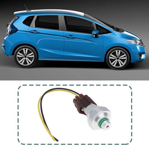 EMSea 1 Satz Klimaanlagen-Drucksensorschalter & Stecker 80440-SS0-901 80440-S3N-003 Kompatibel mit Honda Fit 2009 2010 2012 2013