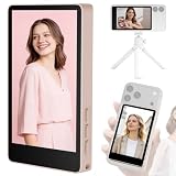 Bettdow Telefono cellulare Selfie Monitor da 3,97", Magnetico Smartphone Vlog Schermo per iPhone & Android Telefono Fotocamera Posteriore Senza Fili con Altoparlante per TikTok YouTube Live Streaming