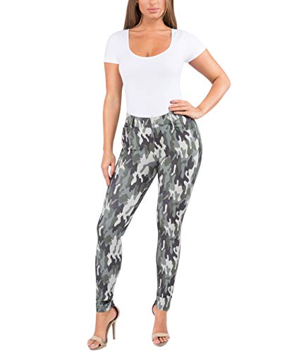 Image of YELETE Women's Basic Five Pocket Stretch Jegging Tights Pants