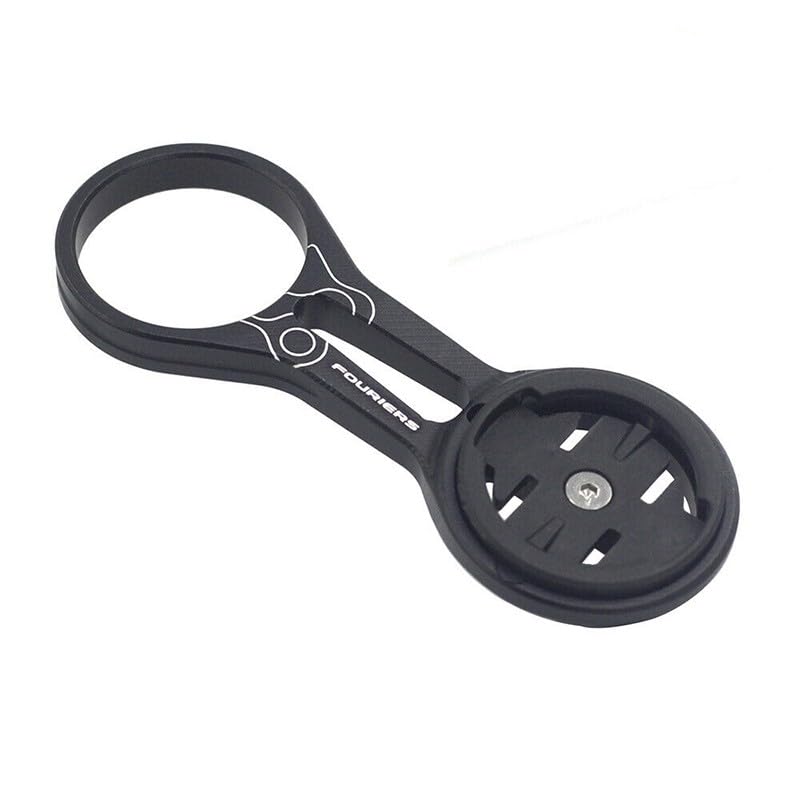 Lagomloot Fouriers Stem Computer Mount AL6061-T6 Support GPS de cyclisme pour Garmin Bryton Mio, compatible avec tube de fourche de 28,6 mm 1-1/8