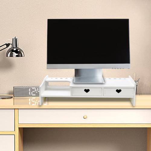 Stand Riser con Cajón para Laptop, Organizador de Escritorio miniatura 5
