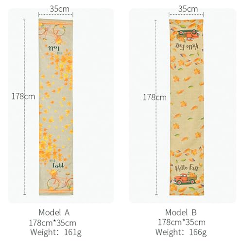 Chemin de table feuilles d'érable finitions haut de gamme - 6