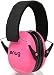 Snug Kids Earmuffs / Best Hearing Protectors - Adjustable Headband Ear Defenders For Children and Adults (Pink)