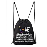 BNQL Eishockey-Geschenke, Kordelzugbeutel, Eishockeyspieler, Geschenke für Eishockey-Liebhaber, Kordel-Rucksack, Sport, Turnbeutel, Eishockey-Tasche mit Kordelzug