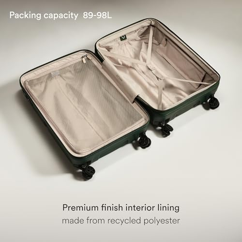 ANTLER Single Stripe Checked Medium Luggage, Green, 26x18x12, 89L by ANTLER - Used condition - Image 4
