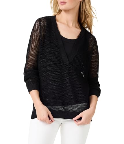 Image of NIC+Zoe Women's Mesh Stitch Sweater