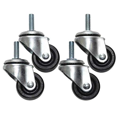 ECHOGEAR Rack Caster Kit - Add Wheels to Your Server Rack in Minutes - Compatible with ECHOGEAR 15U...