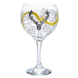 English Pewter Company STAG206 Ballon-Gin-Glas mit Hirschkopf, einzigartiges Geschenk für Männer oder Frauen…
