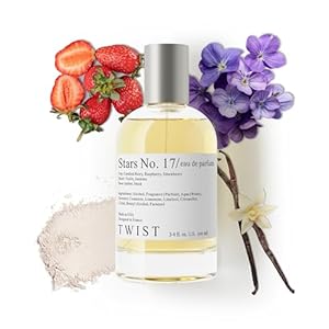 Twist – Stars No. 17 – Eau De Parfum Inspired by Burb. Her, Long-Lasting Perfume For Women, Strawberry & Vanilla, Vegan, Clean Ingredients, Fragrance – Spray 100 ml | 3.4 fl. oz.