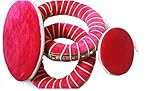 of Tabla Ring Tabla Cushion & Cover for Bayan| Laminated Sunmica & Velvet Gaddi & Ring Set Use for Tabla Set+Guitar Belt Musical Instrument Guitar Accessories
