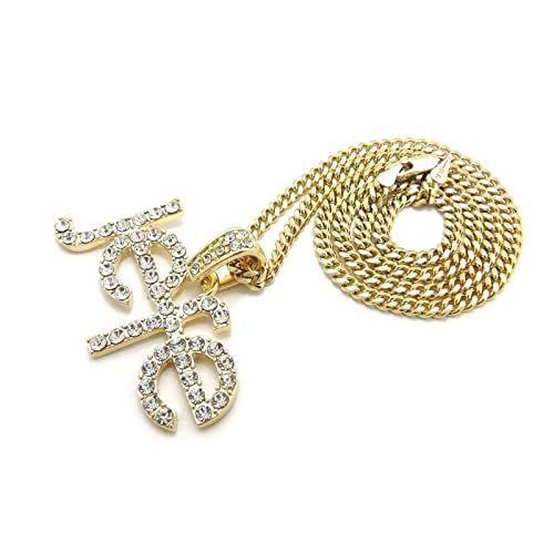 Iced Gold Silver Plated Boss Jefe Pendant & 18" 20" 24" Cuban/Rope/Box Chain Hip Hop Jewelry Necklace3
