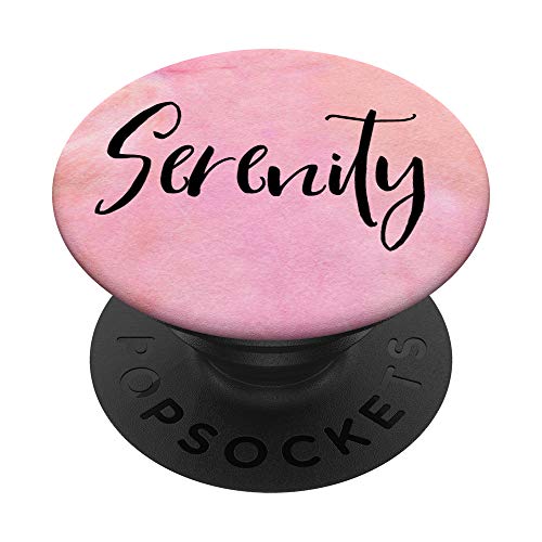 Serenity name Black on Pink - Serenity