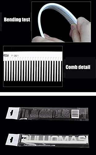 Set Profesional de Peines Resistente al Calor 8 Piezas miniatura 2