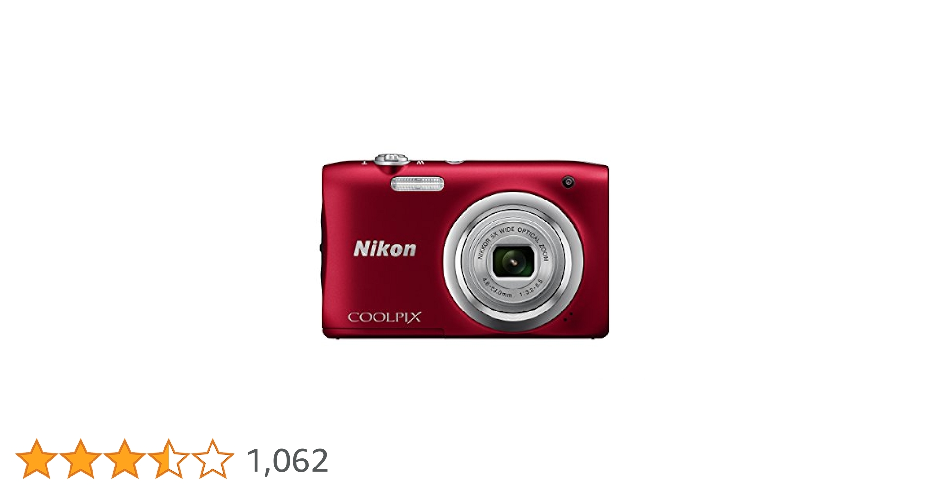 Amazon | Nikon デジタルカメラ COOLPIX A100 光学5倍 2005万