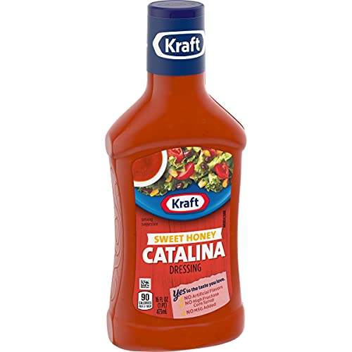 Kraft Sweet Honey Catalina Salad Dressing (16 Fl Oz Bottles, Pack Of 6) #TOP1