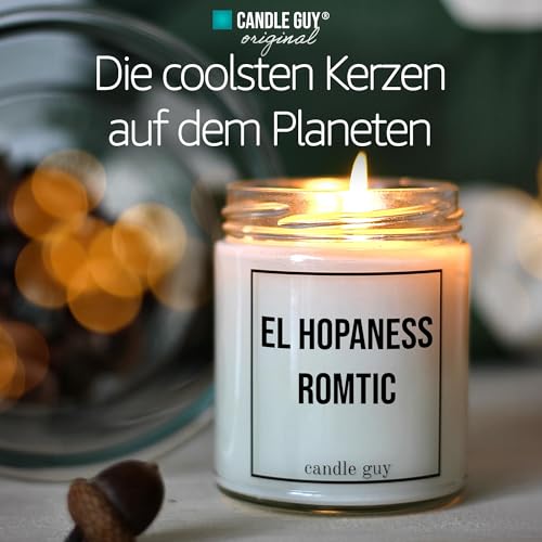 Bougie parfumée artisanale candle guy El Hopaness Romtic luxe durable - 2